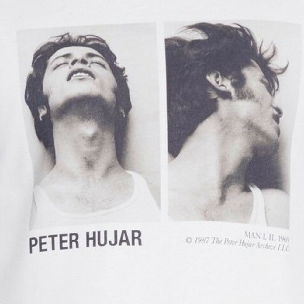 Peter Hujar X Helmut Lang SS 2018 Artist Series Shirt .